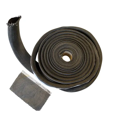 Miniatura 2 de LavaLock Kit de juntas de malla de alambre para Kamado Joe/BGE - 1-1/4" X 150 pulgadas. Junta plana para ahumar barbacoa autoadhesiva con cinta