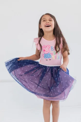 Miniatura 3 de Peppa Pig Vestido de manga corta para niñas pequeñas
