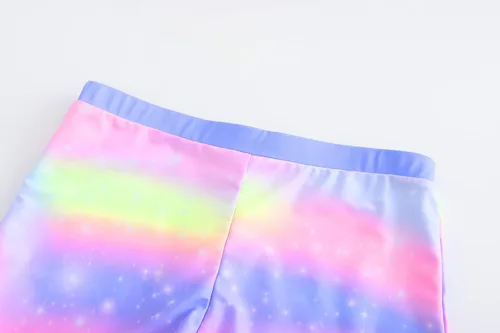 Miniatura 7 de Akokvlar Traje de baño de dos piezas para niñas, tankini con pantalón corto