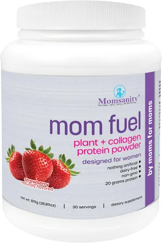 Miniatura 8 de Proteína en polvo para mujeres – Polvo de proteína de reemplazo de comidas sin lácteos hecho con proteína vegetal y colágeno, 0.71 oz de proteína
