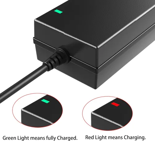 Miniatura 4 de Adaptador de corriente de 42V 2A PowerFast, Conector en línea de 3 clavijas para Sports Mod de 36V, Pocket Mod batería de litio, cargador de batería