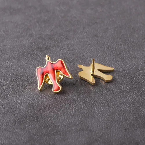 Miniatura 3 de Luomu 6 juegos de alfileres de solapa de paloma de la paz, regalos de primera comunión, católico de 34 pulgadas para niñas y niños Ministro