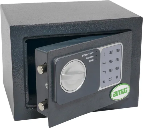 Miniatura 3 de Amig - Caja fuerte con código - Caja fuerte superpuesta - Acero - Pequeño camuflaje - Ideal para el hogar - Protección del dinero y joyas de valor