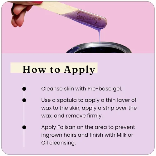 Miniatura 6 de Depileve Cera depilatoria – Cera de cuerpo completo con colofonia de perlas – Ideal para piel seca y descamada – Perlas de cera suave y suave – Cera