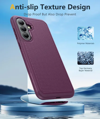 Miniatura 203 de FNTCASE Funda para iPhone 17 Pro: Fundas delgadas translúcidas de color azul claro compatibles con MagSafe, protección completa de la cámara