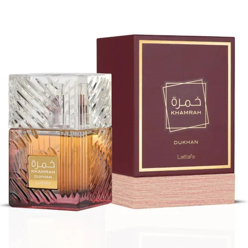 Miniatura 2 de Lattafa Khamrah Dukhan para Unisex Eau de Parfum en Spray, 3.4 onzas / 100 ml