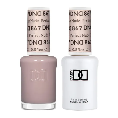 Miniatura 23 de Juego de esmalte de gel DND, Colección Sheer, esmalte de gel UV/LED y laca de uñas de secado al aire, dúo de esmalte sin astillas a juego, 0.5 onzas