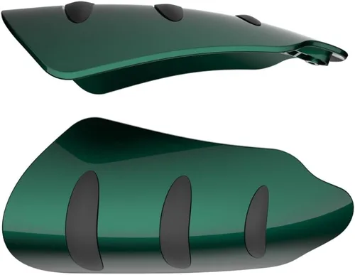 Miniatura 3 de Advanblack Protectores de mano Road Glide 2024 Alpine Green para Harley Touring y Softails