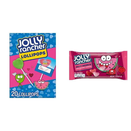 Miniatura 8 de JOLLY RANCHER Filled Pops Surtidos - Caja de dulces con sabor a fruta variada, 56 onzas (100 piezas)