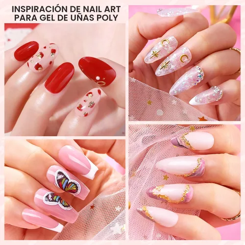 Miniatura 7 de Makartt - Gel de uñas de polietileno, 1.7 oz (50 ml), constructor, extensión, fortalecedor, gel de color duro, multifuncional, larga duración, fácil