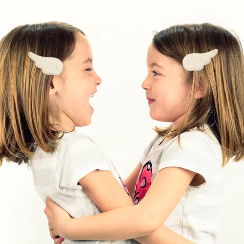 Miniatura 5 de Beaupretty Pinzas para el pelo de alas de ángel, pinzas para el pelo de dibujos animados, lindos pasadores adorables para el cabello, pinzas