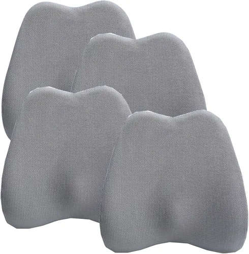 Miniatura 15 de ZTGL Almohada de apoyo de espalda, cojín para asiento de automóvil, escritorio y silla de oficina para postura y apoyo lumbar, almohadas de espuma
