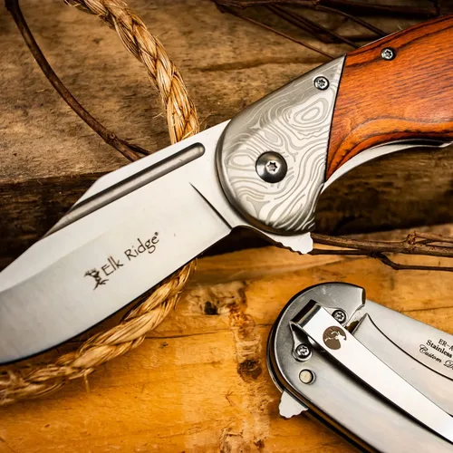 Miniatura 9 de Elk Ridge CUCHILLO ASISTIDO DE MUELLE ER-A957BR