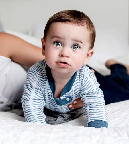 Miniatura 93 de Burt's Bees Baby - Pijama de una pieza para bebé, mameluco para dormir y jugar, algodón 100% orgánico, cremallera frontal