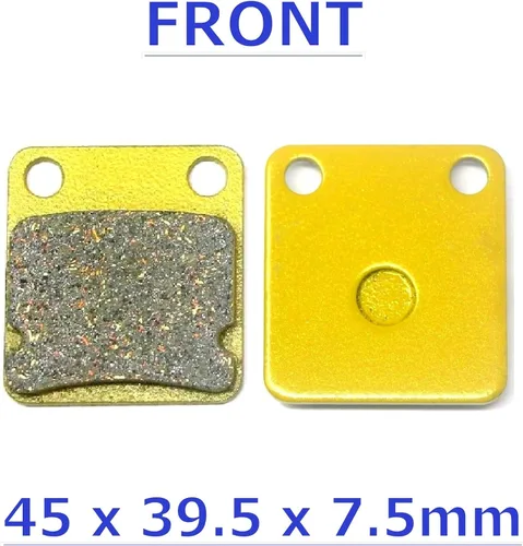Miniatura 5 de Zapatas de freno delanteras traseras para Yamaha Bruin 250 YFM250 2005-2006 - Big Bear 250 YFM250 2007-2010 - Big Bear 400 YFM400 2004-2006 - Kodiak