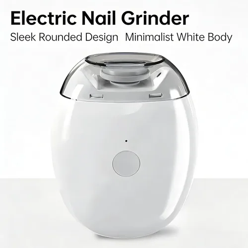 Miniatura 2 de 2 piezas de amoladora de uñas automática universal, 2026 portátil 3 en 1 con luz LED y 3 velocidades, cortador de uñas automático silencioso