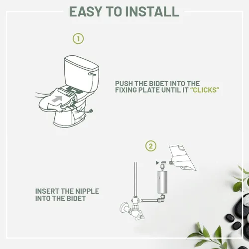 Miniatura 7 de Tranquillus Essential - Asiento de bidé eléctrico, calentado, secadora, agua/aire ajustable, cierre suave, ADA, hecho en Corea Q5300 (Alargado)
