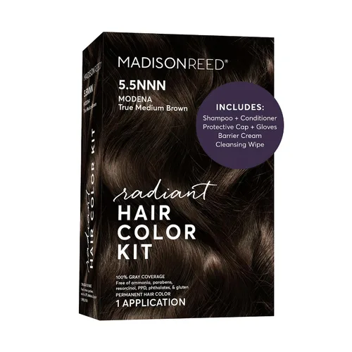 Miniatura 20 de Madison Reed Radiant - Kit de tinte para el cabello – 8CC rubio cobrizo vivo oscuro (caléndula matera), tinte permanente para el cabello