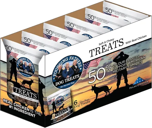 Miniatura 5 de Founding Fathers Golosinas suaves y masticables para perros, cordero, 16 onzas (paquete de 1)