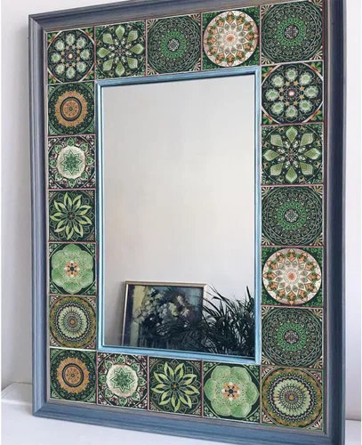 Miniatura 2 de 24 calcomanías para azulejos para despegar y pegar, pegar en azulejos en muro para cocina, azulejos de pared, azulejos de baño, calcomanías