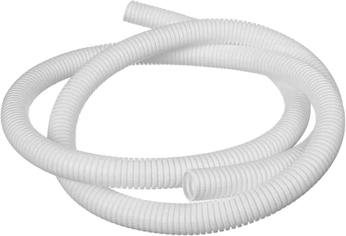 Othmro 1 tubo corrugado de 6.56 pies de longitud de 0.79 pulgadas de identificación, conducto de alambre, tubo de fuelle flexible no dividido,