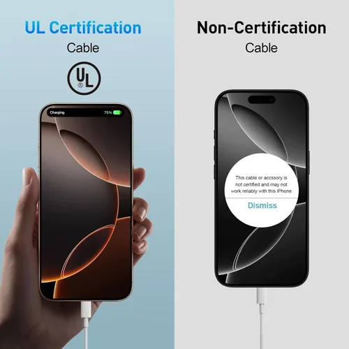 Miniatura 5 de Cargador para iPhone 15, 16, 17, carga rápida, cable de carga USB C de 10 pies de largo con bloque de carga rápida de teléfono tipo C de 30 W