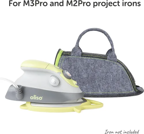Miniatura 7 de Oliso M3Pro Project Plancha de vapor con solemate (pistacho) + bolsa de almacenamiento y transporte estuche de viaje (pistacho)