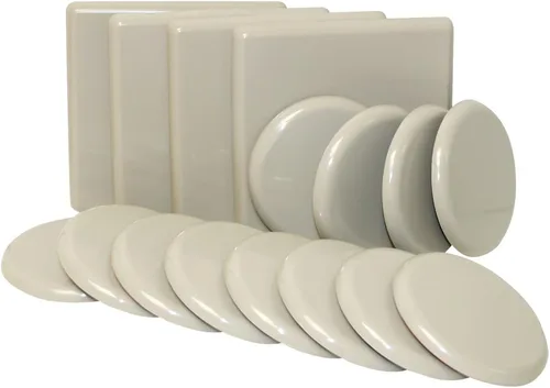 Miniatura 2 de Deslizadores de muebles reutilizables para superficies tapizadas, 4702995N