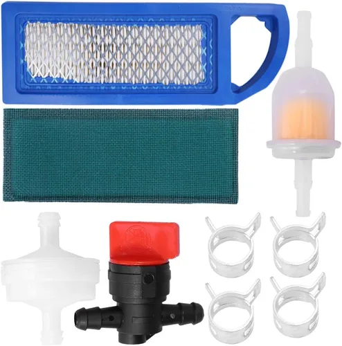 Miniatura 7 de Anxingo GY20573 Filtro de aire con filtro de aceite de repuesto para John Deere LA115 LA105 LA110 L100 L105 L107 Lawn Tractor M149171 GY20577