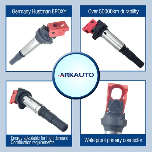 Miniatura 2 de Paquete de Bobina de Encendido de Alto Rendimiento de 4 Unidades Compatible con Mini R55 R56 R57 R58 R59 R60 R61 para BMW 1 Series F20 F30 F35