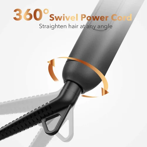 Miniatura 6 de Cepillo alisador de cabello, peine iónico para alisado de cabello para salón en casa, cepillo caliente con 15 temperaturas para uso universal