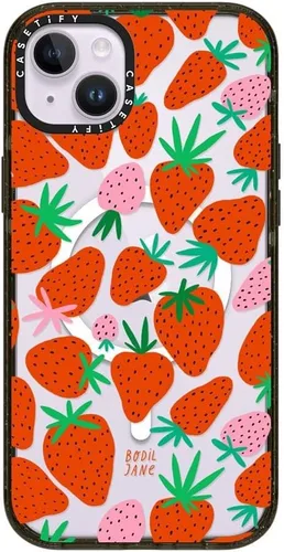 Miniatura 99 de CASETiFY Impact - Funda para iPhone 13 [protección contra caídas de 6.6 pies/compatible con Magsafe] Black Kingsnake, color negro transparente