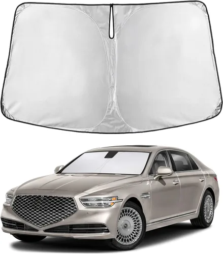 Miniatura 282 de EcoNour Parasol para parabrisas compatible con Hyundai Tucson 2016-2019 2020 2021, visera solar para parabrisas delantero y ventana, bloqueador