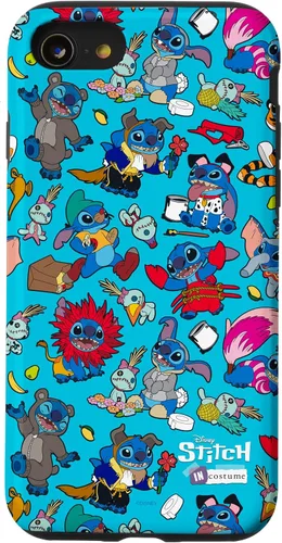 Miniatura 18 de iPhone 16 Disney 100 Stitch in Costume Disney Characters and Scrump Case