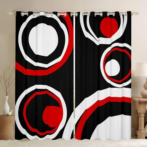 Miniatura 28 de Cortinas opacas de camuflaje con bandera estadounidense, regalo para niños, cortina de ventana de camuflaje verde con rayas negras, estrellas