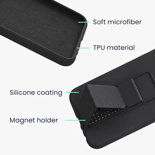 Miniatura 2 de kwmobile Funda compatible con Apple iPhone 11 - Funda con correa de mano y revestimiento de silicona TPU suave - Arándano Azul (Arándano)