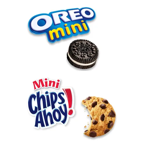 Miniatura 4 de Go-Cup - Paquete surtido de mini galletas OREO, mini galletas CHIPS AHOY, RITZ Bits de queso, Teddy Grahams de miel, Nutter Butter Bites, Mini Nilla