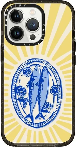 Miniatura 128 de Funda Impact de CASETiFY para iPhone 13 Pro Max con Magsafe - Estuche Claro Cuento de Invierno - Claro Negro Estuche transparente Winter Tale