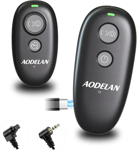 Miniatura 16 de AODELAN Control remoto de liberación de obturador inalámbrico para Nikon D750, D5300, D5600, D7200, D7500, Z6, Z7, Z9, D800, D850, Coolpix P1000
