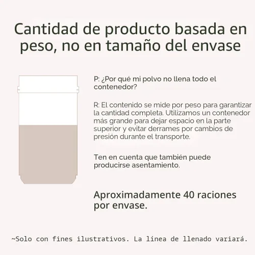 Miniatura 7 de Alaya - Polvo de colágeno múltiple - Suplemento de proteína en polvo de péptidos de colágeno hidrolizados tipo I, II, III, V, X, con MSM + GC