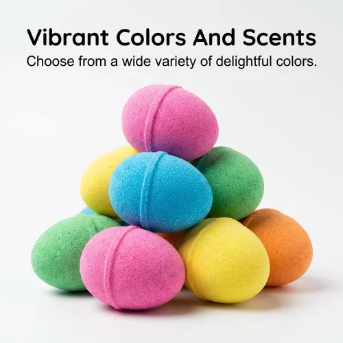 Miniatura 7 de 15 piezas de juguetes oceánicos de baño, caja de bolas de sal de baño, bombas de baño con sorpresa en el interior, bombas de baño de Pascua, bombas