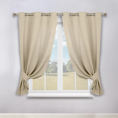Miniatura 69 de Superior Cortinas Opacas, Oscurecimiento de Habitación, Dormitorio, Cortinas, Cocina, Acentos de Ventana de Sala de Estar, Bloqueo Solar, Térmico