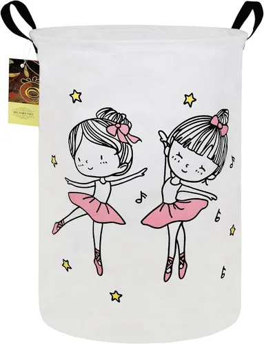 Miniatura 17 de Cesta de Ropa Sucia, Cesta de Almacenamiento de Tela de Lona Grande y Ligera, Organizador de Juguetes, Plegable, Impermeable para Dormitorios