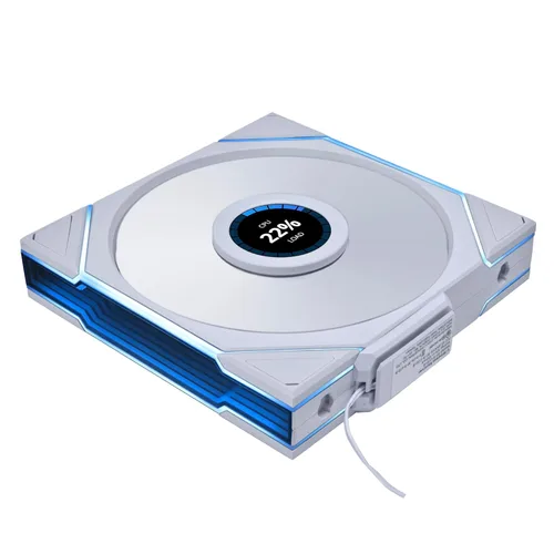 Miniatura 20 de Lian Li UNI - Ventilador Fan TL LCD Inalámbrico 120-Paquete Único-Señal Inalámbrica de 2.4 GHz, Ventilador ARGB-Espejo Infinito-Cadena de Margarita