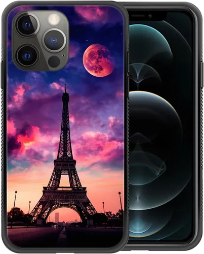 Miniatura 17 de ZHEGAILIAN Funda compatible con iPhone 13 Pro Max, diseño de patrón de policarbonato duro, funda protectora de TPU suave antideslizante para iPhone