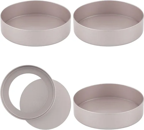 Miniatura 14 de CHEFMADE Sartén para tartas, 7 pulgadas con parte inferior suelta extraíble, antiadherente, redonda, quiche, para horno y cocción instantánea