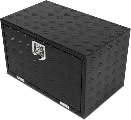 Miniatura 11 de Caja de herramientas de aluminio para camión de 30 pulgadas, caja de herramientas para camión, debajo de la cama, remolque, caja impermeable