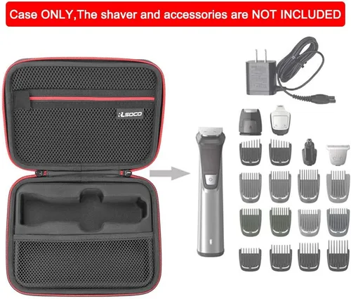 Miniatura 2 de Funda compatible con Philips Norelco Multigroom Series 7000 de RLSOCO, funciona con Philips MG7910/49, MG7770/49, MG7750/49, MG7790/40, MG7770/18.