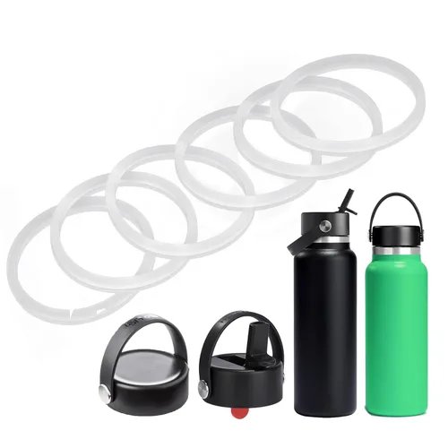 Miniatura 7 de Greant 6 piezas de juntas tóricas de repuesto para tapa Hydroflask, sello de goma para tapas de café de boca ancha Hydro Flask, junta de tapa
