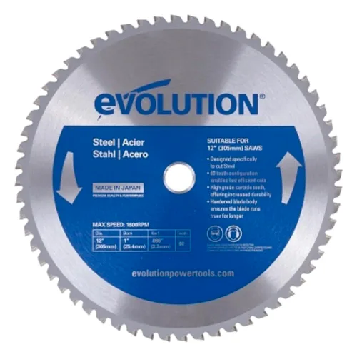 Miniatura 14 de Evolution Power Tools 5-3/8BLADEST Hoja de sierra de corte de acero, 5-3/8 pulgadas x 30 dientes